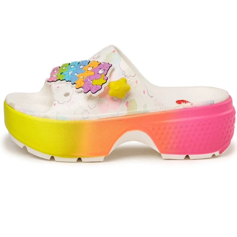 CROCS Unisex Care Bears Stomp Slide [11W/9M]